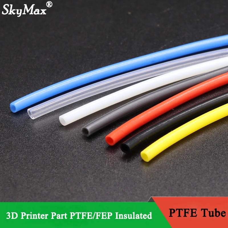 Ptfe Tape Thread - ชิ้นส่วนเครื่องพิมพ์3D 1/5/10ม. ท่อ PTFE สำหรับ V6