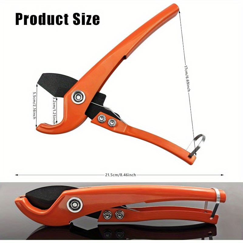 เครื่องตัดท่อพีวีซี 1 ชิ้น แบบ - Pipe Cutter Ratchet บทวิจารณ์และราคา