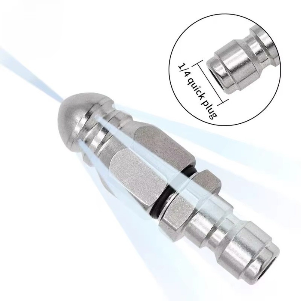 หัวฉีดล้างท่อแรงดันสูง G1/4 สำ - Drain Pipe Clip บทวิจารณ์และราคา